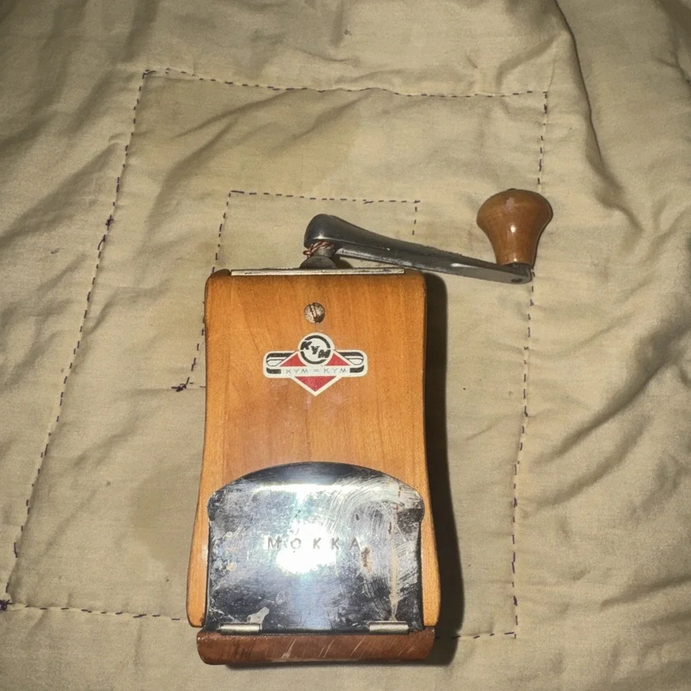 Vintage German ZASSENHAUS Mokka Wooden Coffee mill Old Zassen
